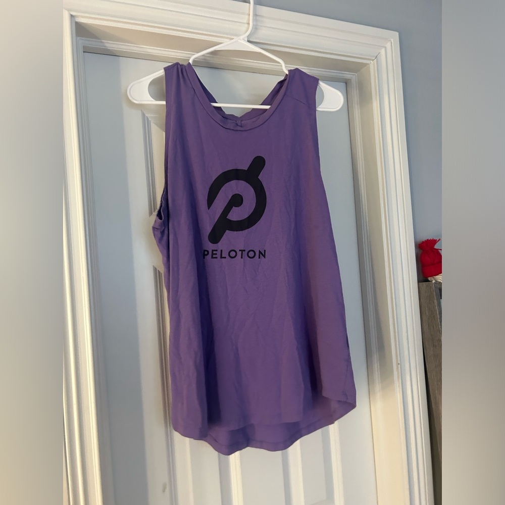 Purple peloton tank
